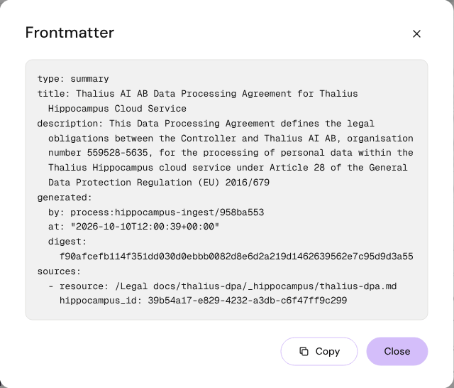 Frontmatter