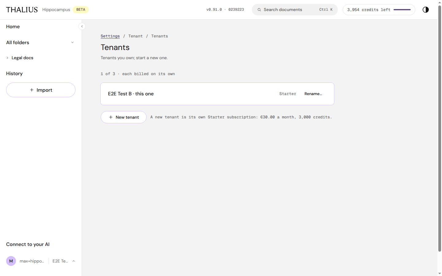 Tenants