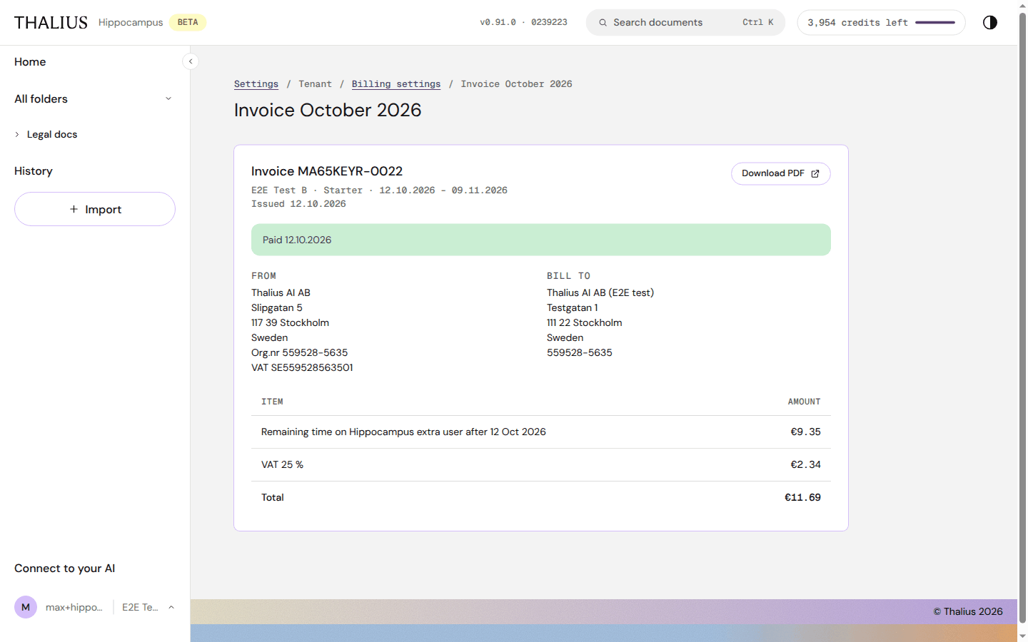 Invoice